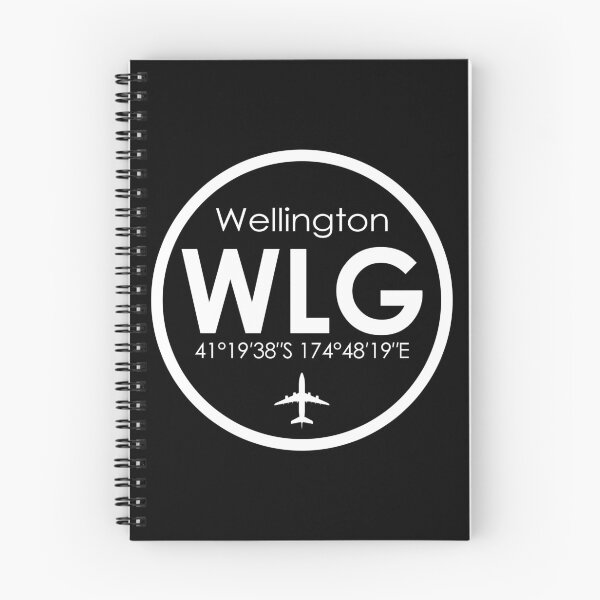 Item preview, WLG, Wellington Airport WLG IATA Code designed and sold by Fly Buy Wear.