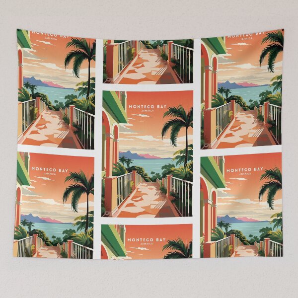 Item preview, Montego Bay Jamaica Caribbean Paradise designed and sold by NeuralVibe.