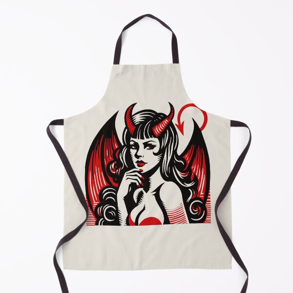 Item preview, Retro Devil Girl designed and sold by Texterns.