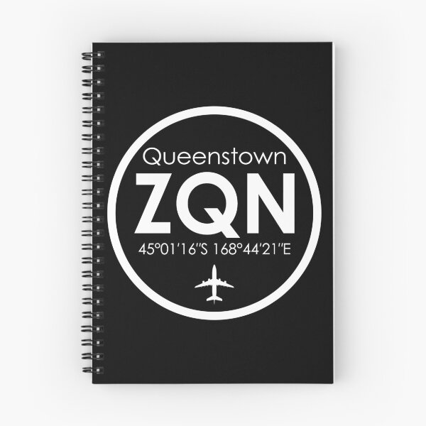 Item preview, ZQN, Queenstown Airport ZQN IATA Code designed and sold by Fly Buy Wear.