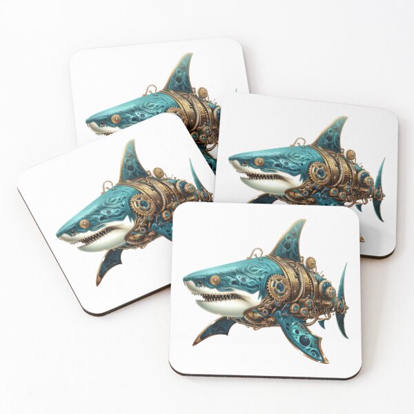 Item preview, Steampunk Shark designed and sold by mushizaman.