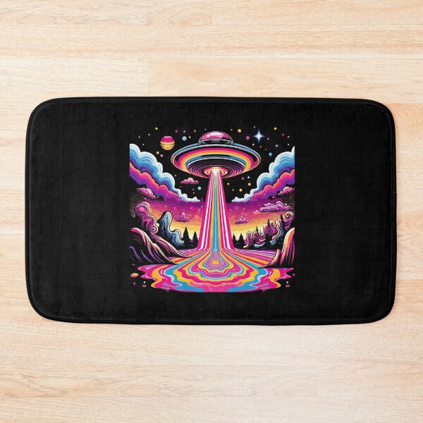 Item preview, Trippy UFO Vaporwave Psychedelic Art Lovers Cosmic Melting designed and sold by Dressed For Duty.