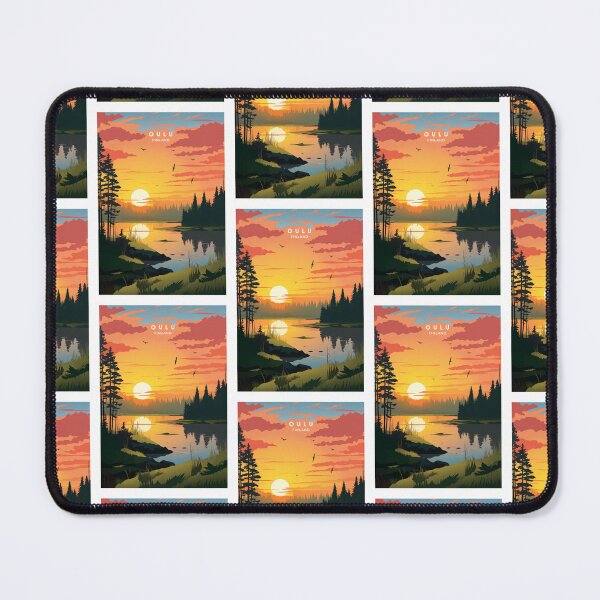Item preview, Oulu Finland Northern Charm designed and sold by NeuralVibe.