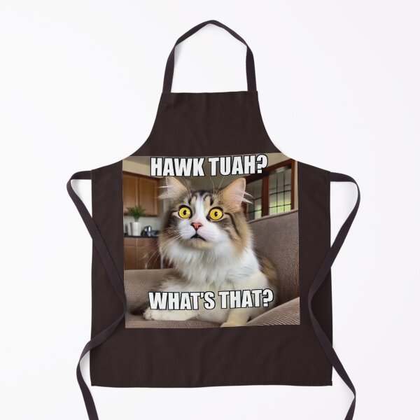 Item preview, Hawk Tuah Meme Cat - What's That? designed and sold by CatmemesArt.