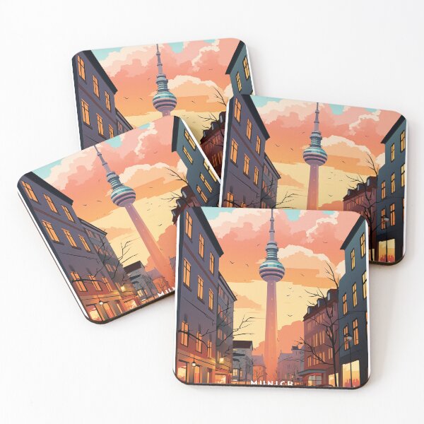 Item preview, Munich Germany Bavarian Charm designed and sold by NeuralVibe.