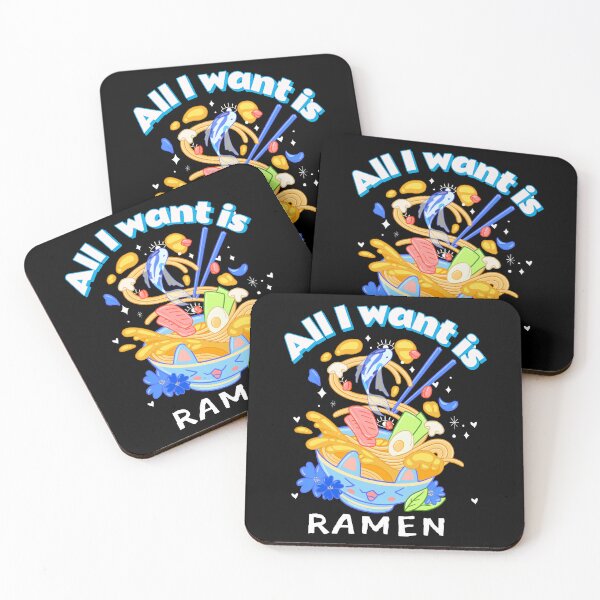 Item preview, All I want is Ramen designed and sold by Art Without Curves.