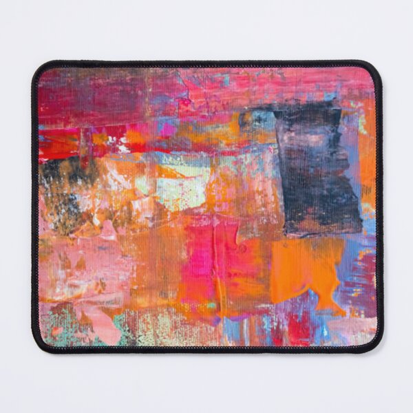 Item preview, Painting Artistic bright color oil paint texture abstract artwork. Modern futuristic pattern for grunge wallpaper, interior, album, flyer cover, poster, booklet background.  designed and sold by MTShoppingLine.