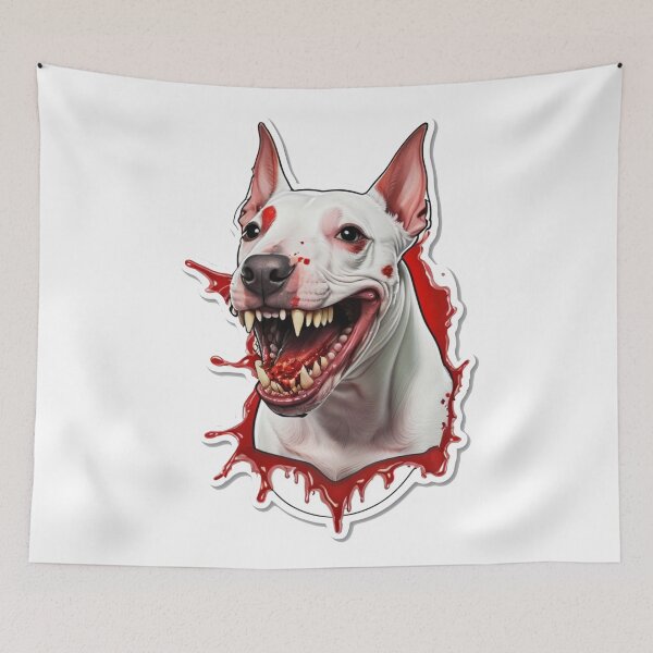Item preview, bull terrier dog designed and sold by MPDesign84.