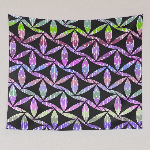 Item preview, multi-colored leaf flower pattern designed and sold by wonghong.