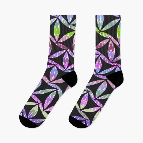 Item preview, multi-colored leaf flower pattern designed and sold by wonghong.