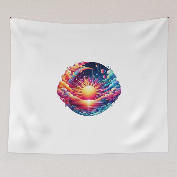 Item preview, Colorful sun designed and sold by ModederZukunft.