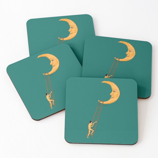 Item preview, Moon Climber (Color version) designed and sold by PinoNatalizio.