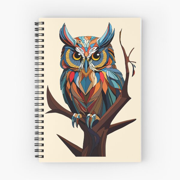 Item preview, Búho en un árbol designed and sold by Sfumata Illustration.
