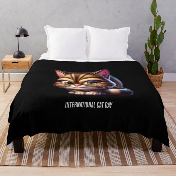 Item preview, Smart Cat - International Cat Day designed and sold by Pflugart.