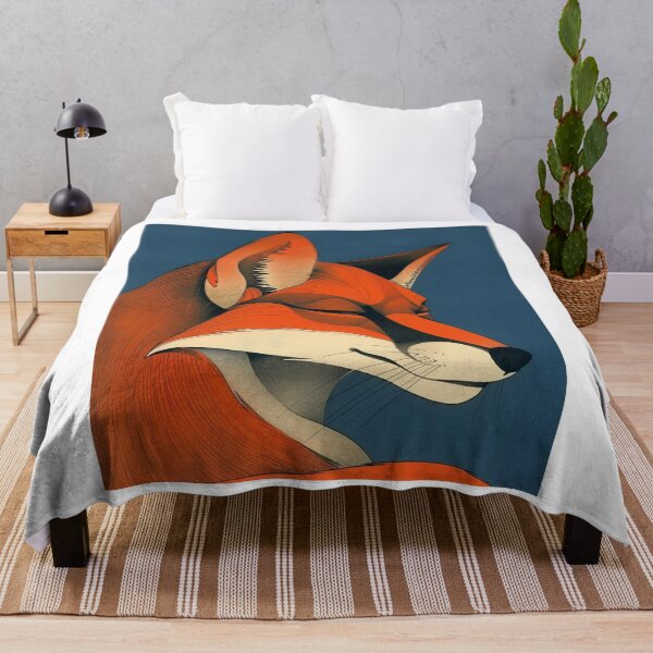 Item preview, Serene Fox in Contemporary Abstract Illustration designed and sold by socochollisa.