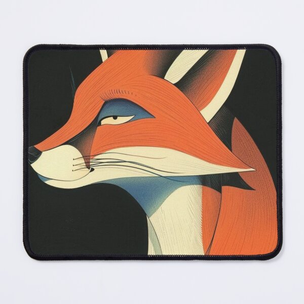 Item preview, Majestic Fox in Vibrant Abstract Art designed and sold by socochollisa.