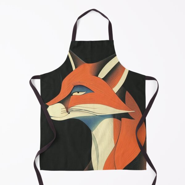 Item preview, Majestic Fox in Vibrant Abstract Art designed and sold by socochollisa.