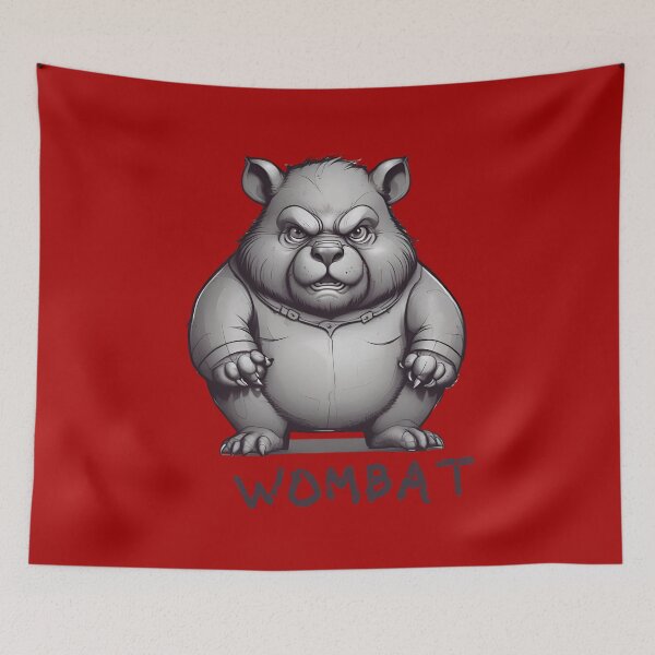 Item preview, Wombat designed and sold by pUNKnown.