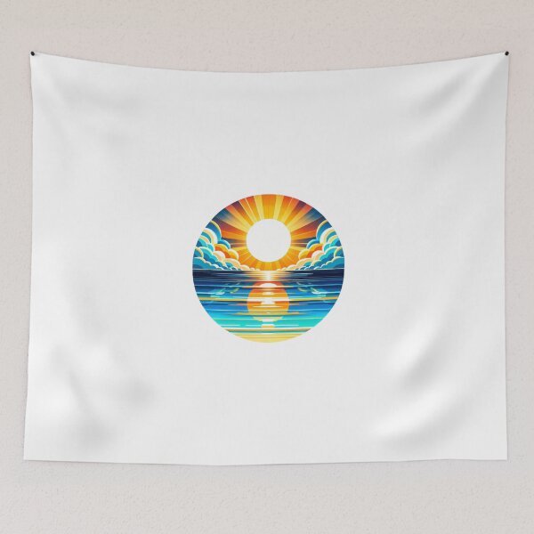 Item preview, Sun with sea sunset designed and sold by ModederZukunft.