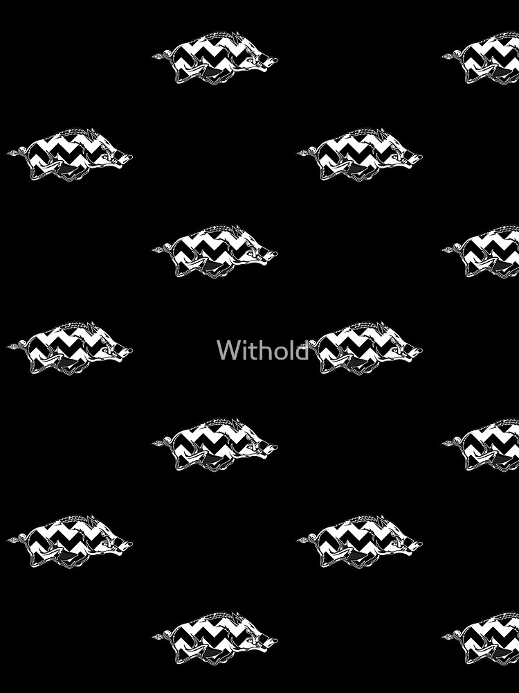 Thumbnail 3 of 3, Scarf, Chevron Razorback designed and sold by Withold.