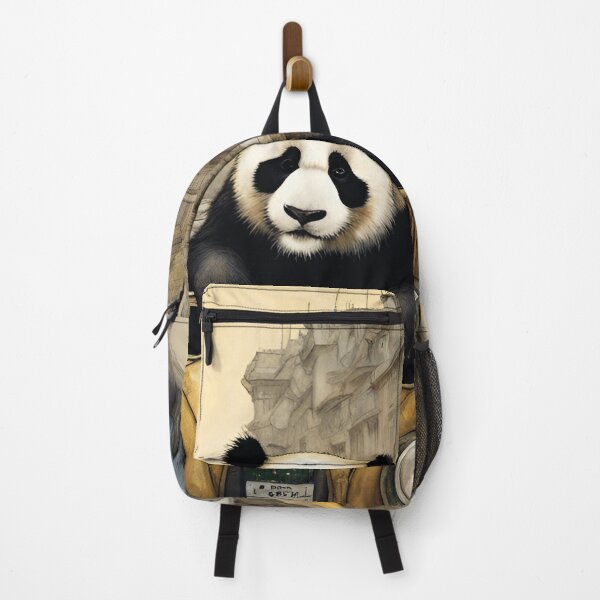 Item preview, funny panda driving car designed and sold by Mauswohn.