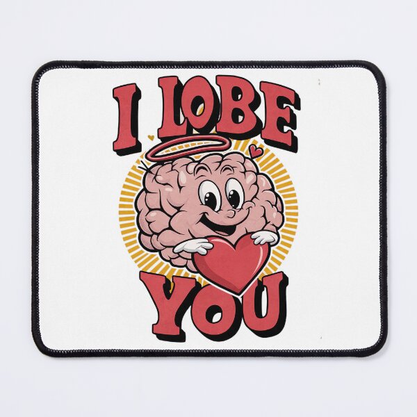 Item preview, Brain I Lobe You Funny Science designed and sold by genthompson.
