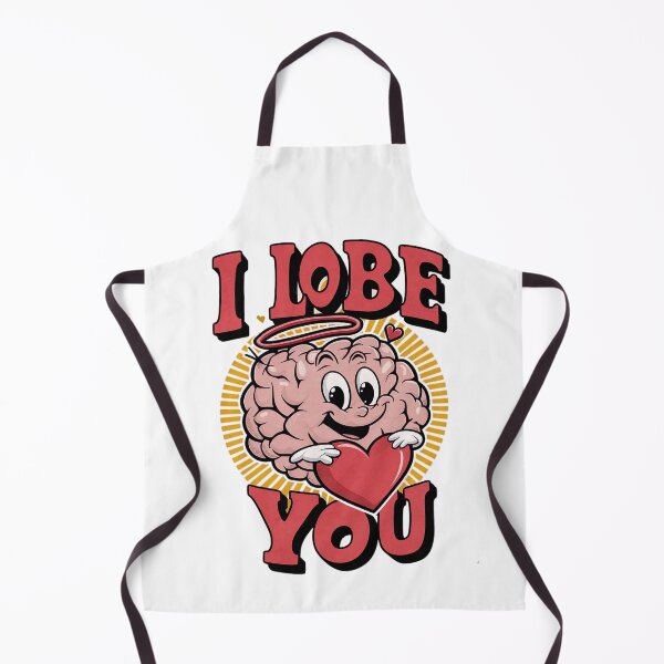 Item preview, Brain I Lobe You Funny Science designed and sold by genthompson.