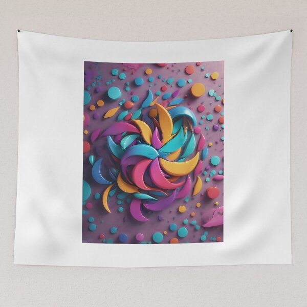 Item preview, Artistic colorful pattern background designed and sold by icemanphotos.