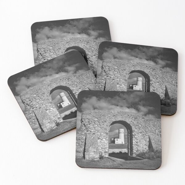 Item preview, Old Hunstanton Lighthouse - Black and White designed and sold by Norfolk Skies.