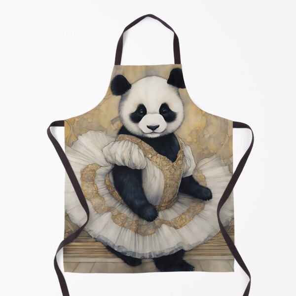 Item preview, funny panda as a ballerina designed and sold by Mauswohn.