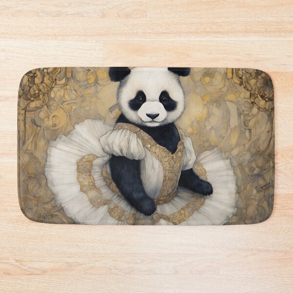 Item preview, funny panda as a ballerina designed and sold by Mauswohn.