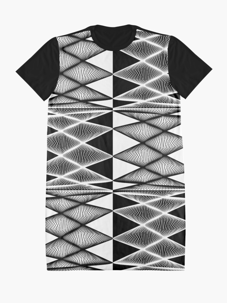 Alternate view of Lissajous XXI Graphic T-Shirt Dress