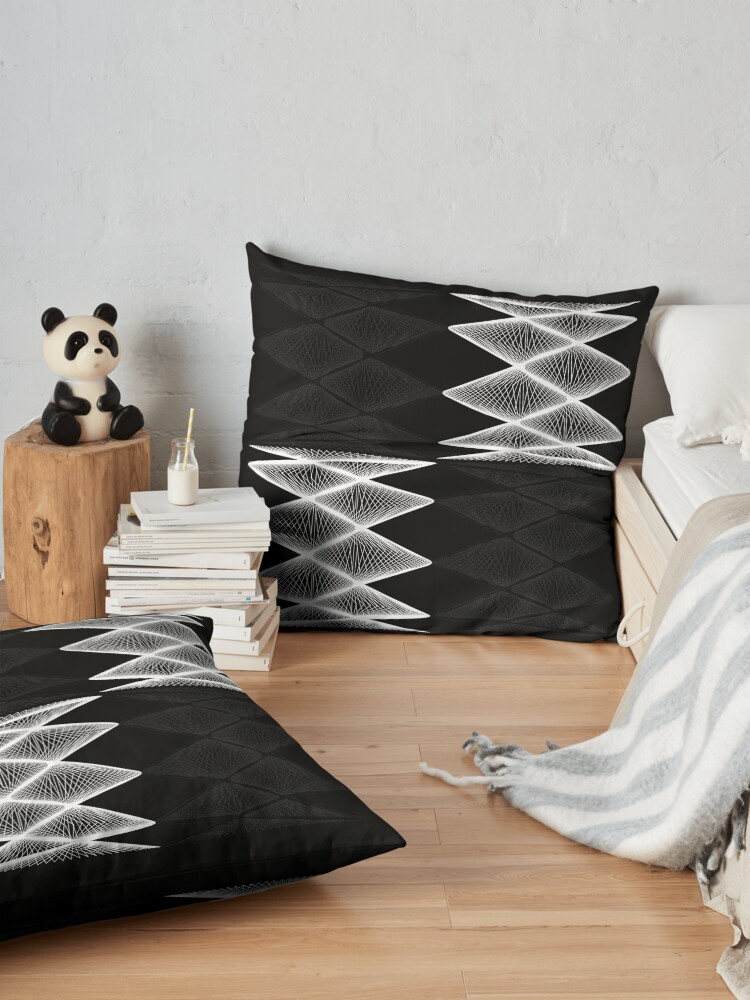 Alternate view of Lissajous XXI Floor Pillow