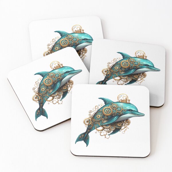 Item preview, Steam Powered Dolphin designed and sold by mushizaman.