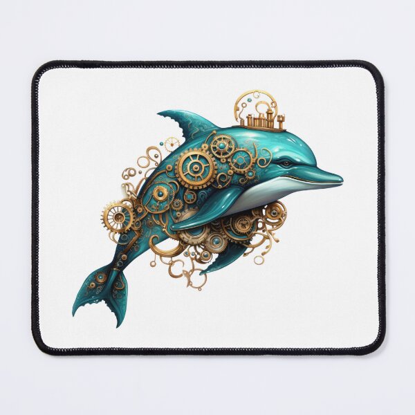 Item preview, Steam Powered Dolphin designed and sold by mushizaman.
