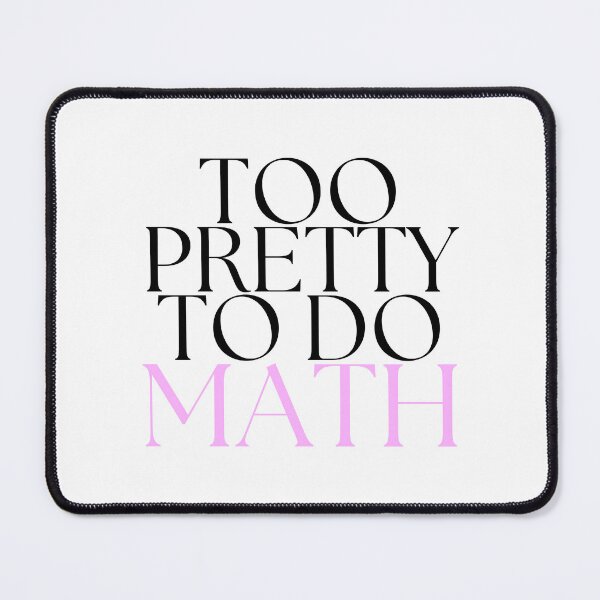 Item preview, Too Pretty for Numbers: Pink and White Elegance designed and sold by princessadalin.