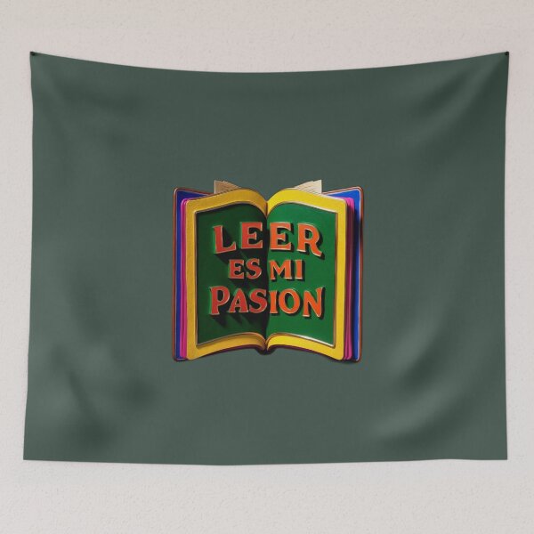 Item preview, Leer es mi pasion - Spanish version for "reading is my passion" designed and sold by AldeaPod.