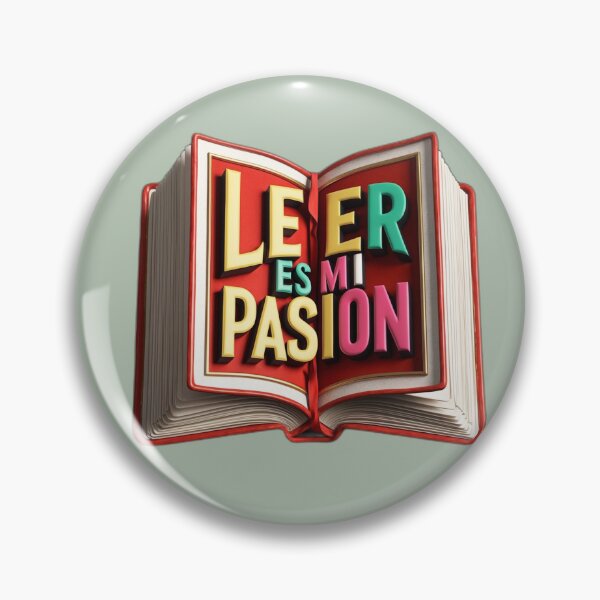 Item preview, Leer es mi pasion - Spanish version for "reading is my passion" designed and sold by AldeaPod.