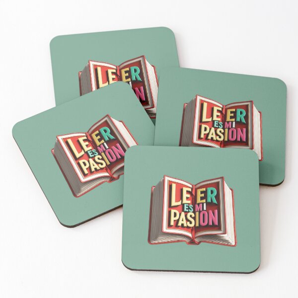 Item preview, Leer es mi pasion - Spanish version for "reading is my passion" designed and sold by AldeaPod.