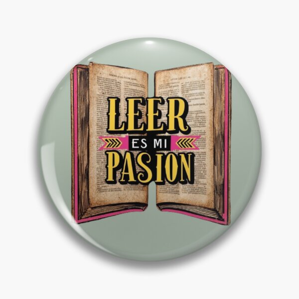 Item preview, Leer es mi pasion - Spanish version for "reading is my passion" designed and sold by AldeaPod.