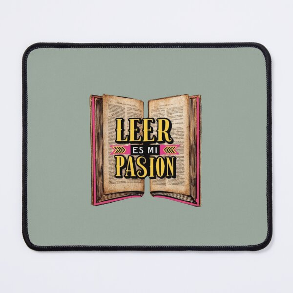 Item preview, Leer es mi pasion - Spanish version for "reading is my passion" designed and sold by AldeaPod.