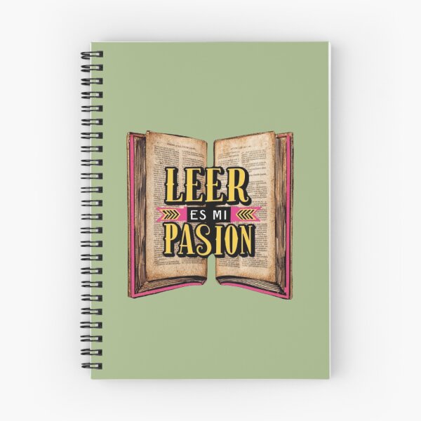 Item preview, Leer es mi pasion - Spanish version for "reading is my passion" designed and sold by AldeaPod.