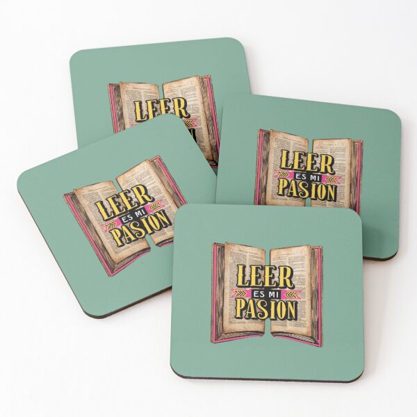 Item preview, Leer es mi pasion - Spanish version for "reading is my passion" designed and sold by AldeaPod.