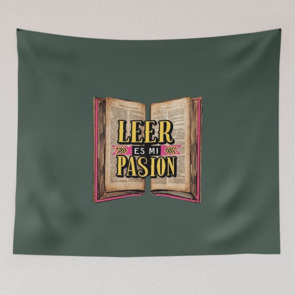 Item preview, Leer es mi pasion - Spanish version for "reading is my passion" designed and sold by AldeaPod.