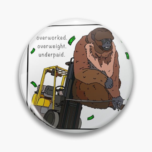 Item preview, Overworked designed and sold by poordrawnmonkey.
