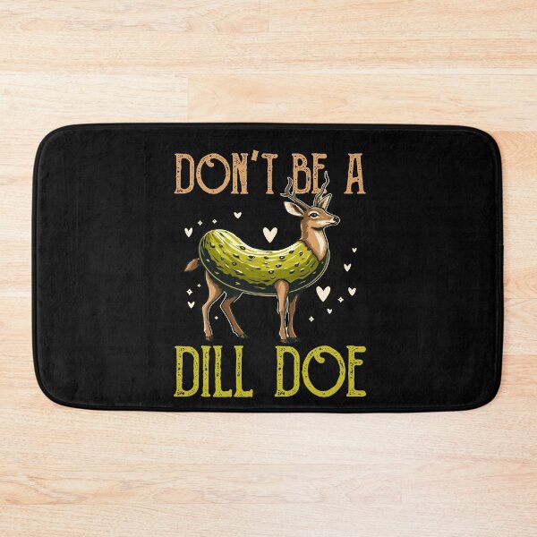 Item preview, Dill Doe Funny Pickle Vegan Vegetable Fresh Veggies Day designed and sold by Dressed For  Duty.