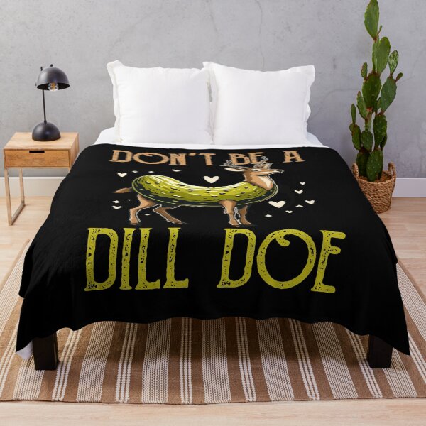 Item preview, Dill Doe Funny Pickle Vegan Vegetable Fresh Veggies Day designed and sold by Dressed For  Duty.