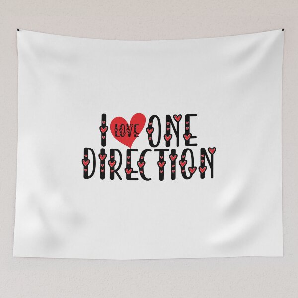 Item preview, I Love One Direction - Love Heart designed and sold by InnovyaDesigns.