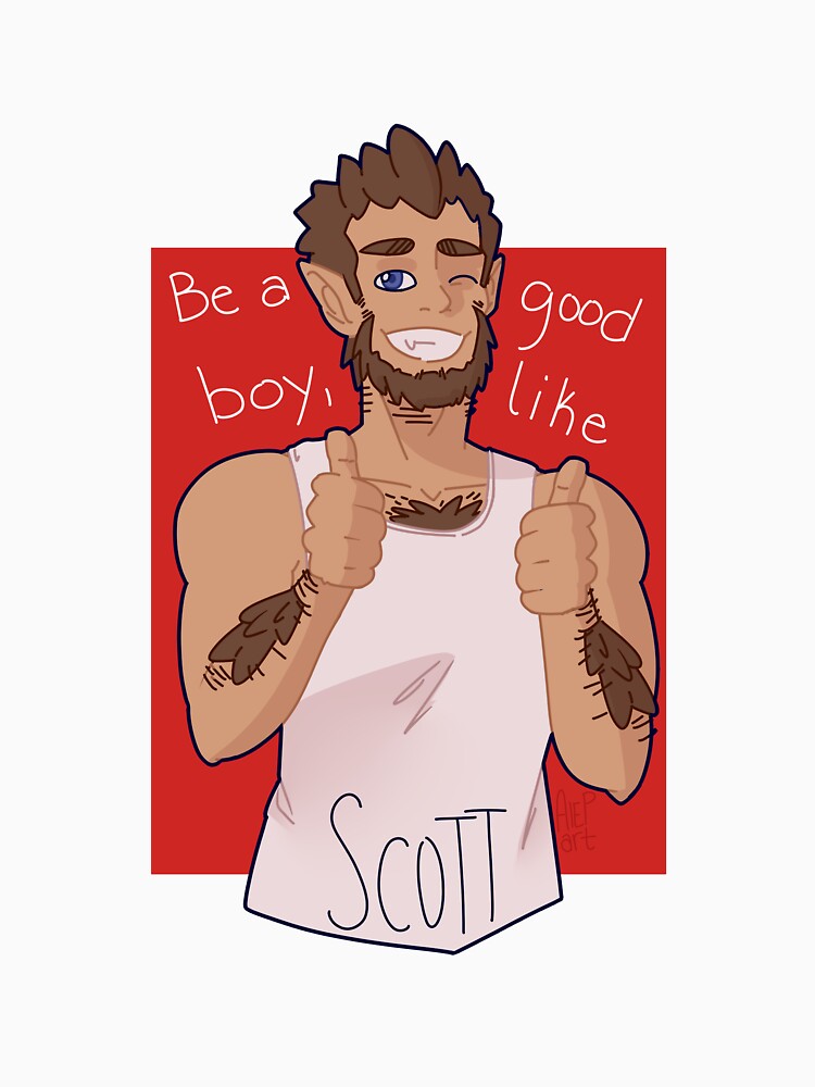 "Scott Howl - Monster Prom FANART" T-shirt by ...