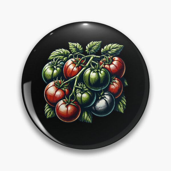 Aperçu de l'œuvre Tomato Vegetable Vintage Graphic Vegetarian Veggies Day créée et vendue par Dressed For Duty.